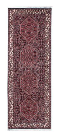 Loper Perzisch tapijt - Bijar - 200 x 70 cm - donkerblauw