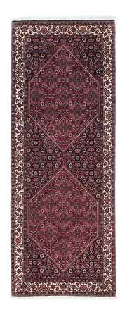 Tapis de couloir Tapis persan - Bidjar - 200 x 76 cm - bleu foncé