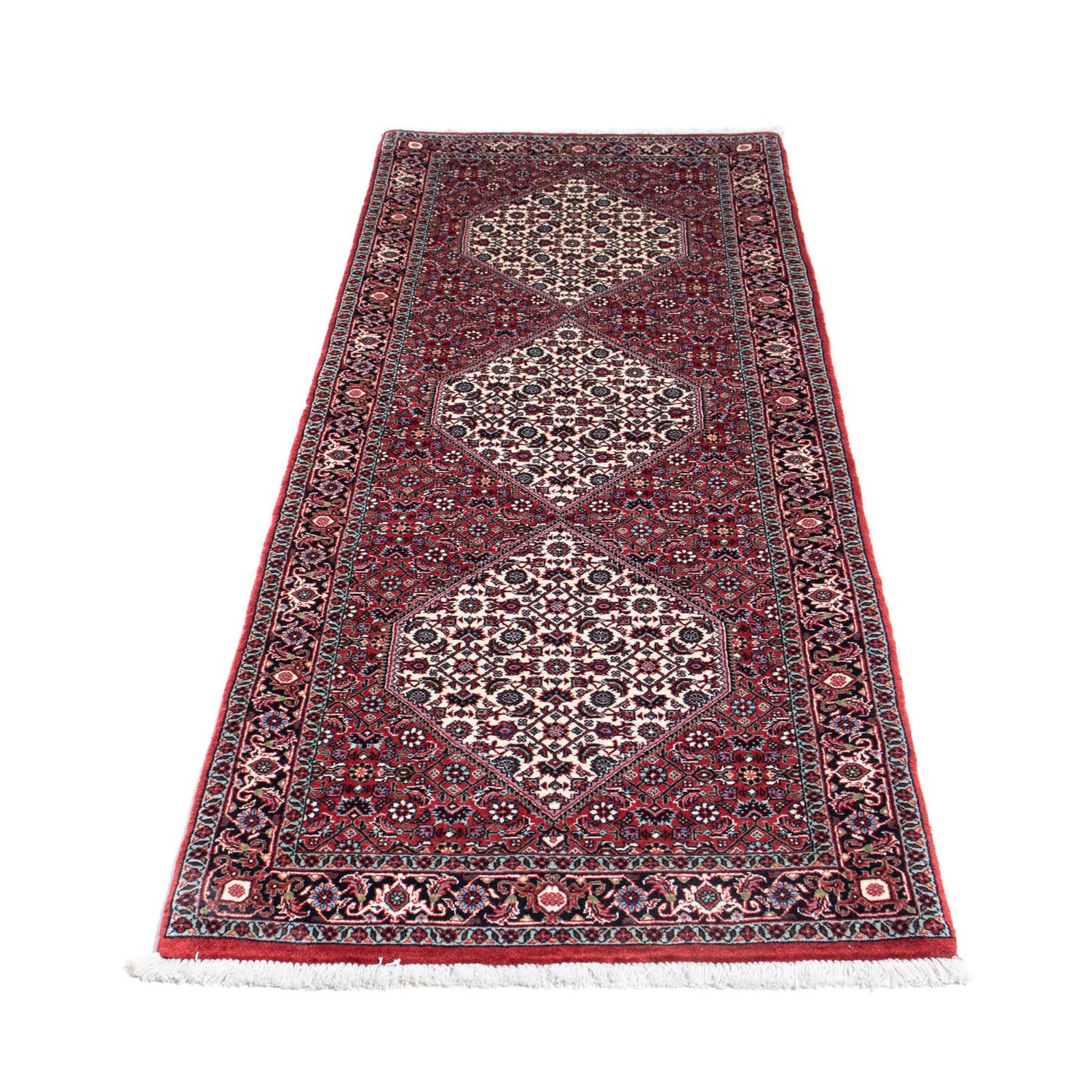 Runner Perser Rug - Bidjar - 212 x 71 cm - red