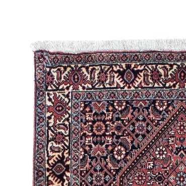 Loper Perzisch tapijt - Bijar - 202 x 75 cm - donkerblauw