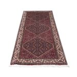 Tapis de couloir Tapis persan - Bidjar - 208 x 74 cm - bleu foncé