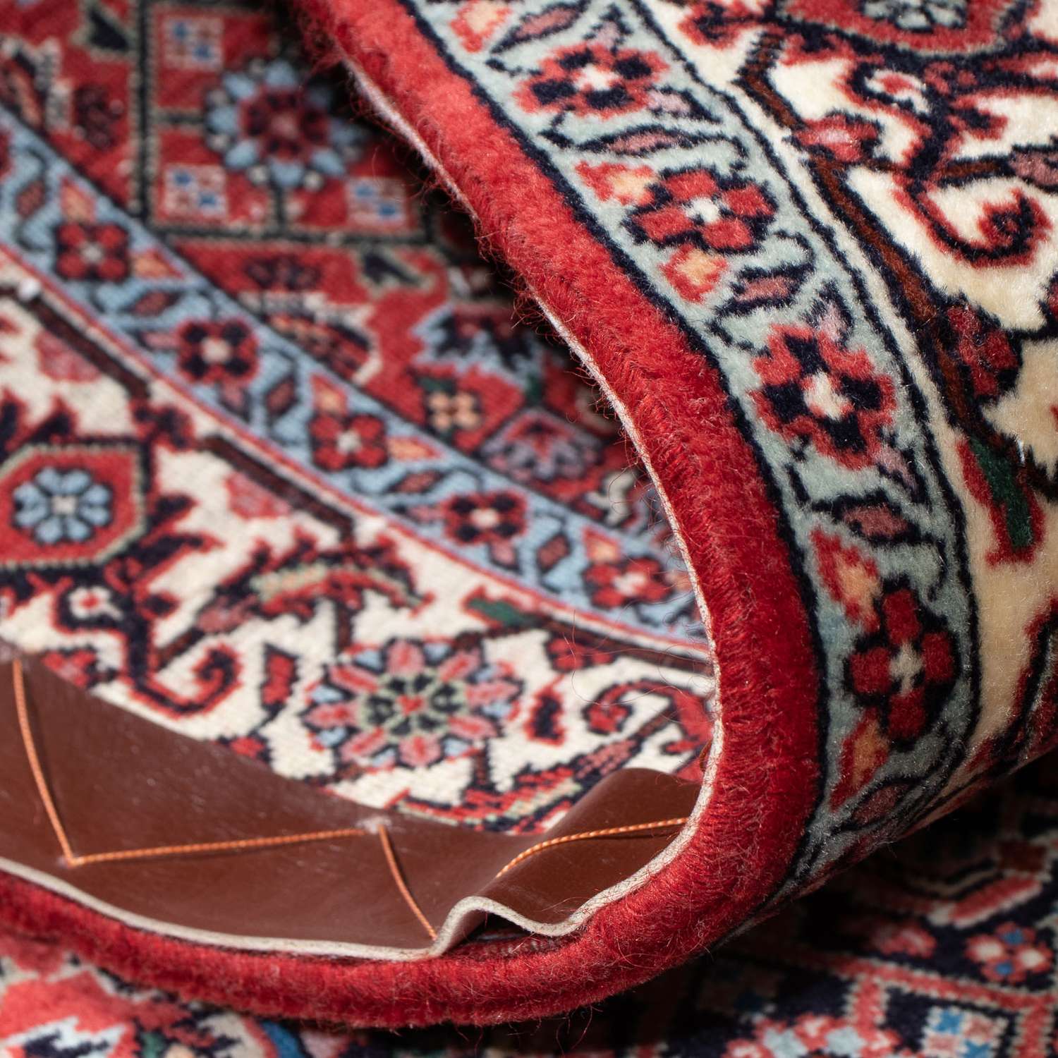 Løper Persisk teppe - Bijar - 196 x 72 cm - rød