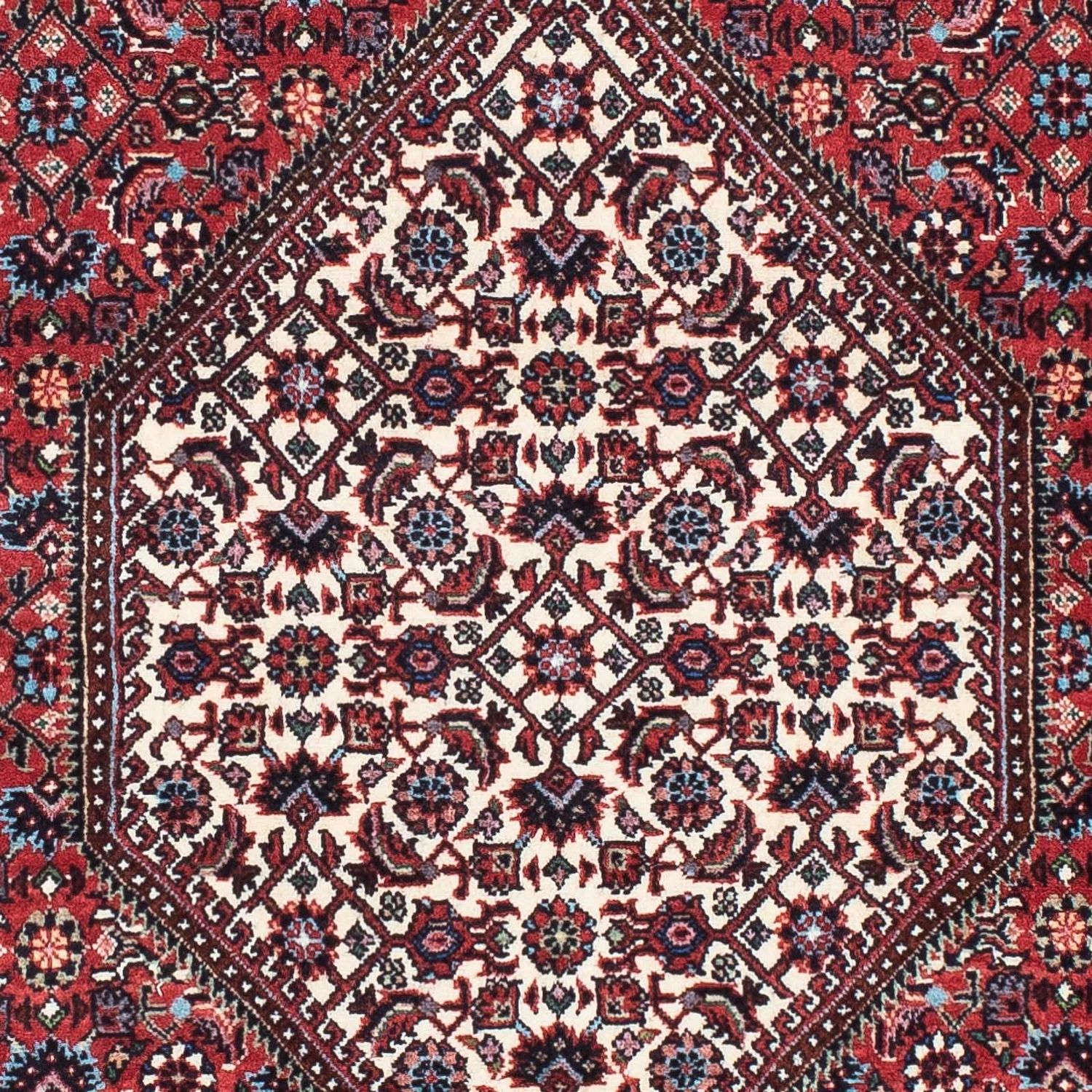 Tapis de couloir Tapis persan - Bidjar - 210 x 74 cm - rouge