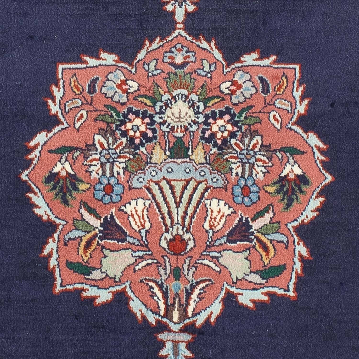 Alfombra de pasillo Alfombra persa - Bidjar - 187 x 72 cm - azul oscuro