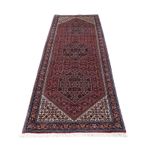 Tapis de couloir Tapis persan - Bidjar - 253 x 72 cm - rouille