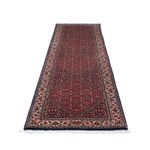 Tapis de couloir Tapis persan - Bidjar - 296 x 82 cm - bleu foncé