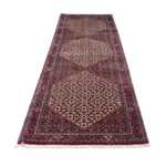Runner Perský koberec - Bijar - 317 x 86 cm - červená