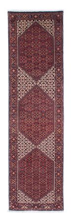 Loper Perzisch tapijt - Bijar - 313 x 83 cm - donkerrood