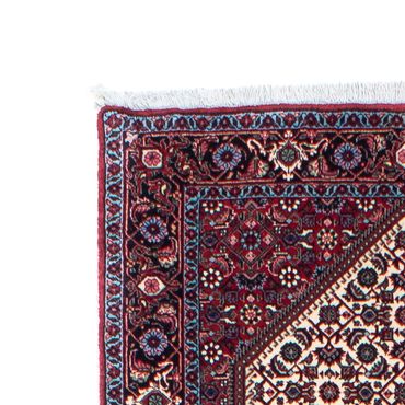 Tapis de couloir Tapis persan - Bidjar - 295 x 85 cm - rouge foncé