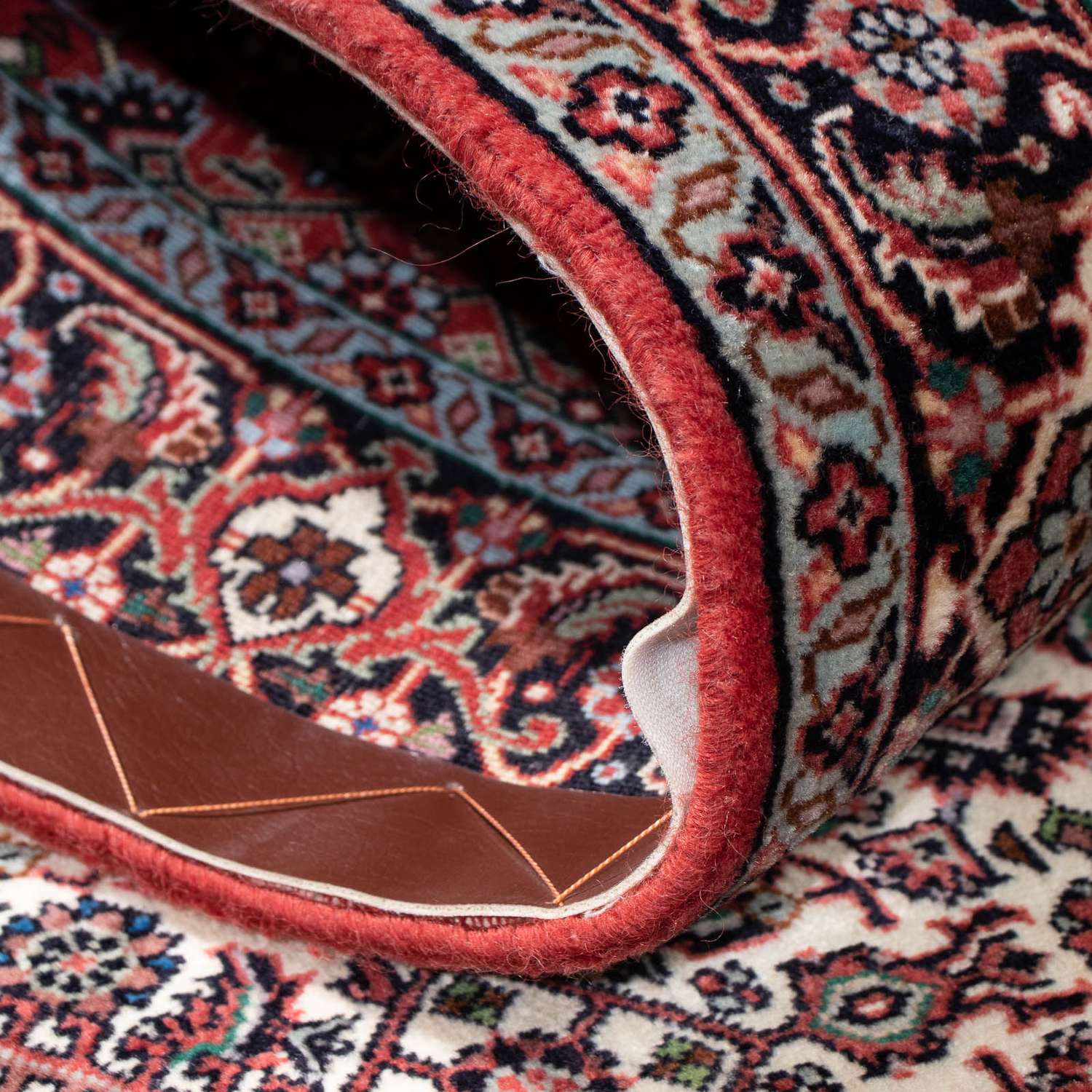 Loper Perzisch tapijt - Bijar - 288 x 86 cm - beige