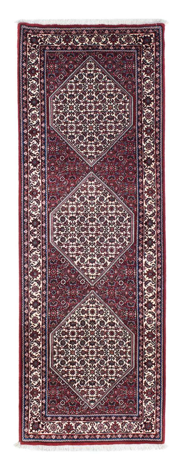 Loper Perzisch tapijt - Bijar - 213 x 76 cm - beige