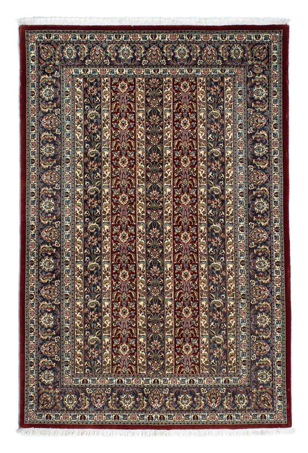 Zijden tapijt - Ghom Silk - Premium - 202 x 132 cm - veelkleurig