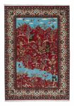 Tapis persan - Ghom - 203 x 138 cm - rouge