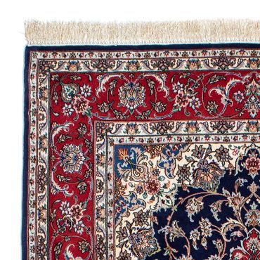 Tapete Persa - Tabriz - Royal - 198 x 129 cm - azul escuro