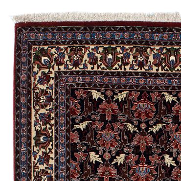 Tapis persan - Ghom - 186 x 141 cm - bleu foncé