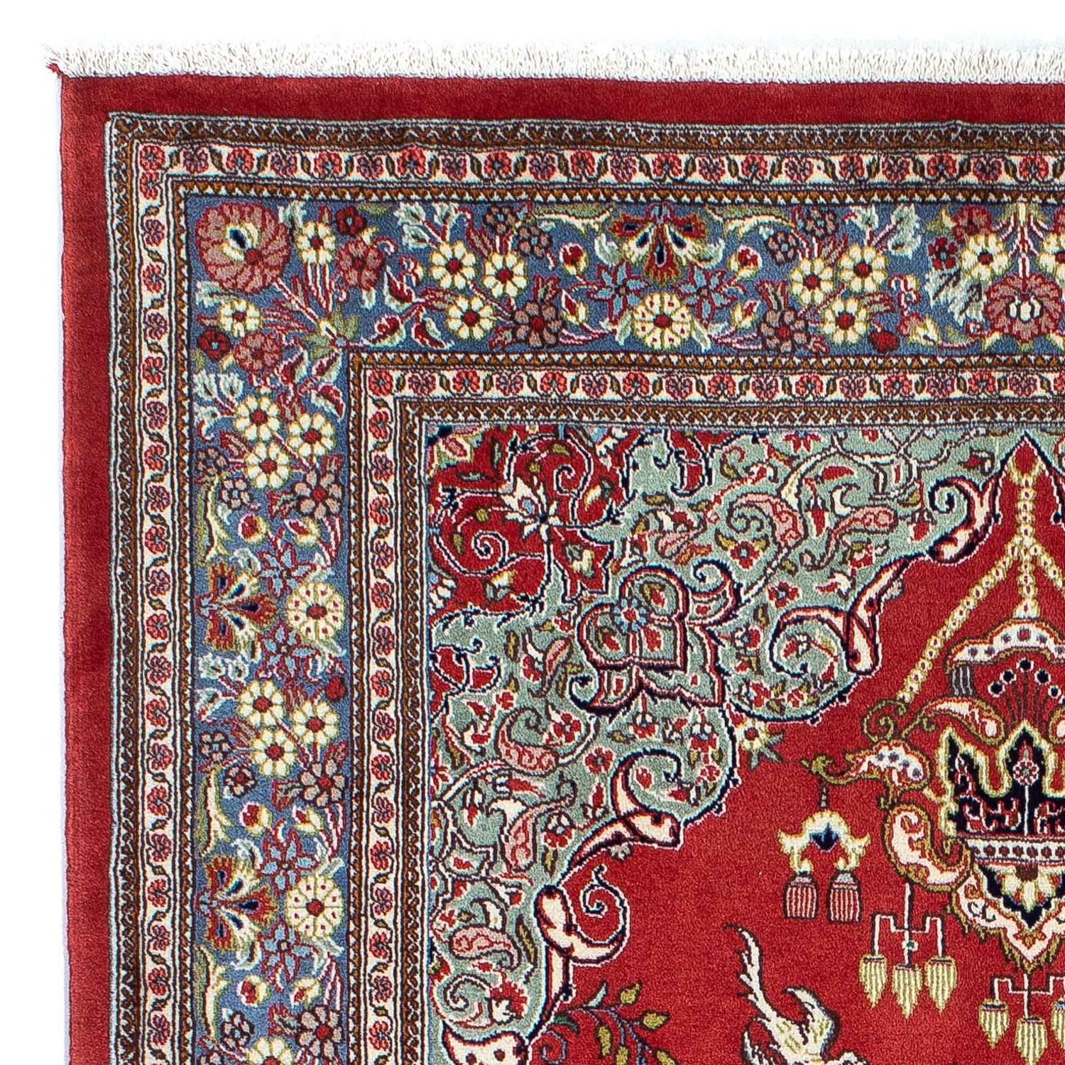 Tapis persan - Ghom - 200 x 140 cm - rouge