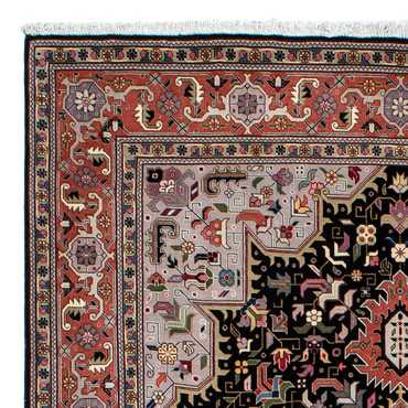 Tapis persan - Tabriz - Royal - 212 x 152 cm - bleu foncé