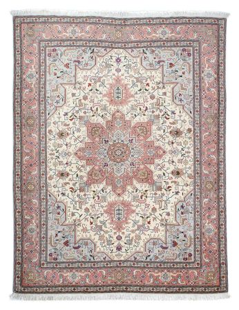 Tapis persan - Tabriz - Royal - 200 x 149 cm - beige