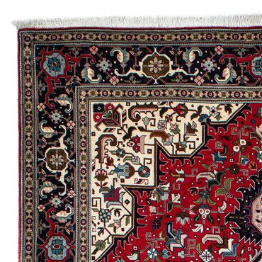 Alfombra Persa - Tabriz - Real - 206 x 151 cm - rojo