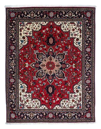 Tapis persan - Tabriz - Royal - 200 x 153 cm - rouge