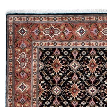 Tappeto Persero - Tabriz - Premio - 205 x 154 cm - blu scuro