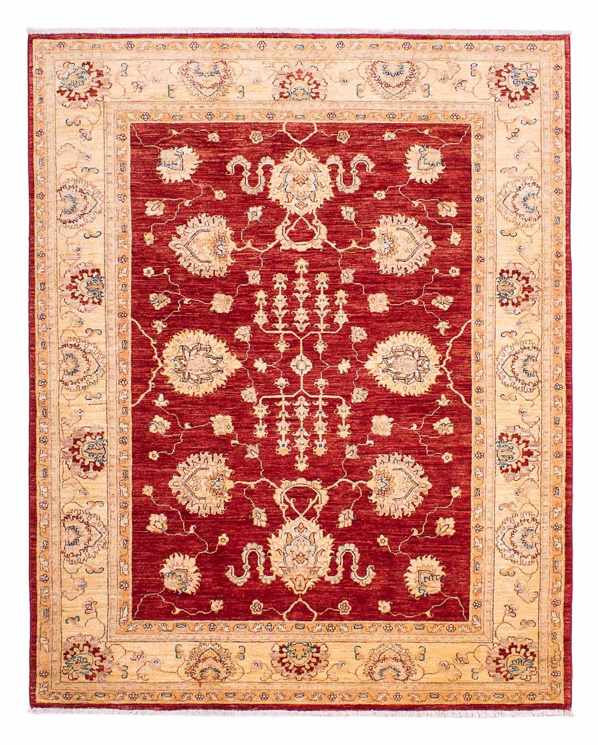 Tapis Ziegler - 218 x 169 cm - bleu foncé