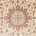 Zijden tapijt - Ghom Silk - Premium - 200 x 128 cm - beige