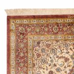 Zijden tapijt - Ghom Silk - Premium - 200 x 128 cm - beige