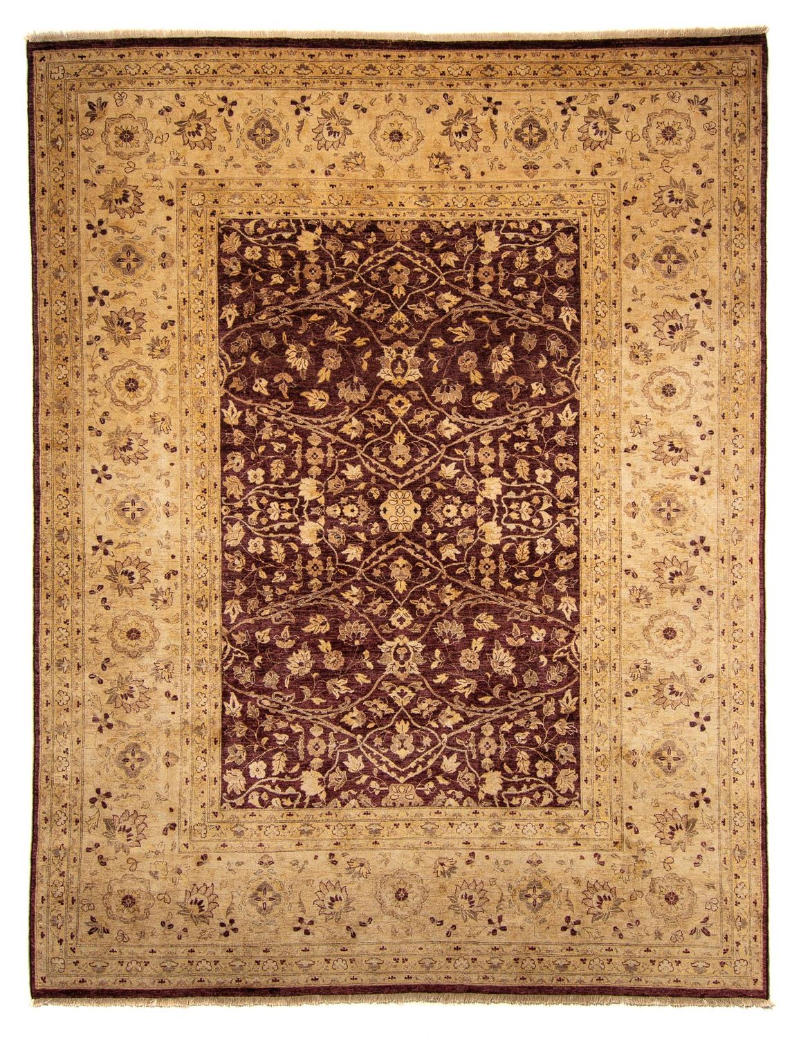 Tapis Ziegler - 362 x 276 cm - marron