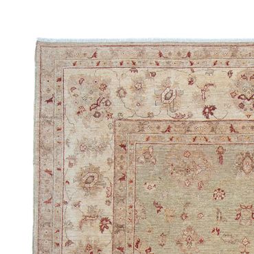 Ziegler Teppe - 368 x 279 cm - lys beige