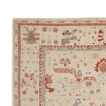 Ziegler Teppe - Usak - 342 x 245 cm - beige