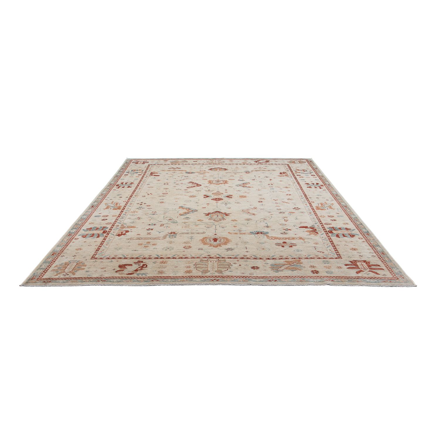 Persisk teppe - Nomadisk - 280 x 240 cm - beige