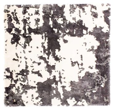 Tapete de viscose praça  - 70 x 70 cm - bege