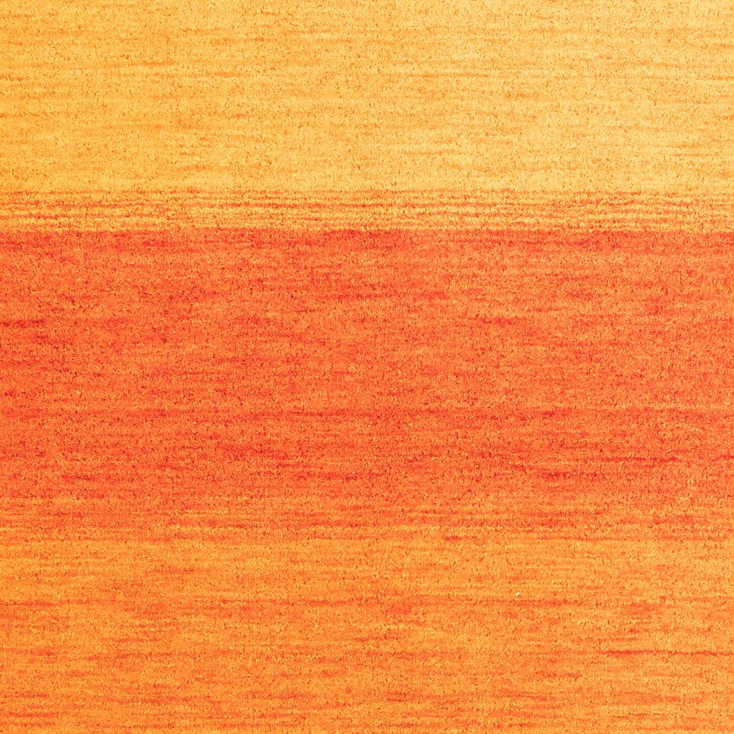 Dywan wełniany - 225 x 162 cm - pomarańczowy