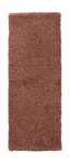 Biegacz Dywan o wysokim runie - 204 x 70 cm - brązowy