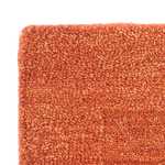 Alfombra de lana cuadrado  - 47 x 47 cm - naranja