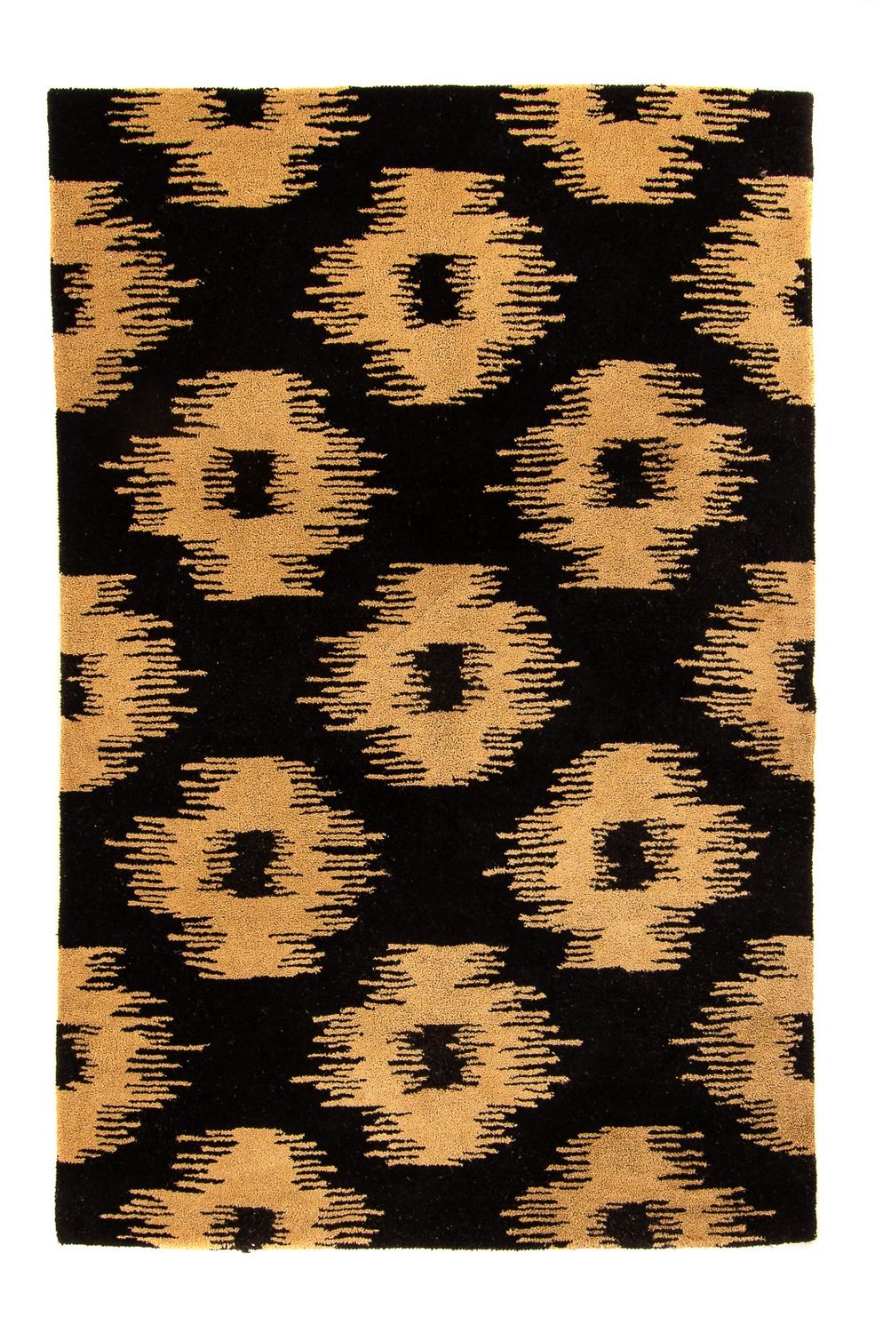 Wool Rug - 237 x 150 cm - dark blue