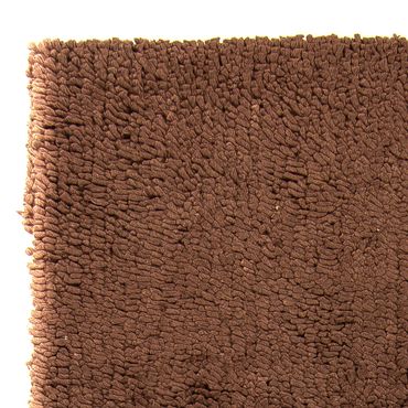 Tapis de couloir Tapis à poils longs - 231 x 116 cm - marron