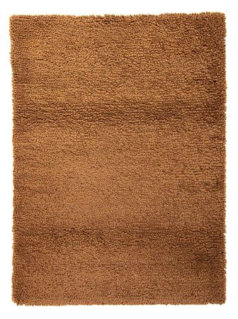 Tapis à poils longs - 206 x 155 cm - marron