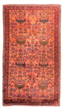 Tapis persan - Classique - 208 x 124 cm - rouge clair