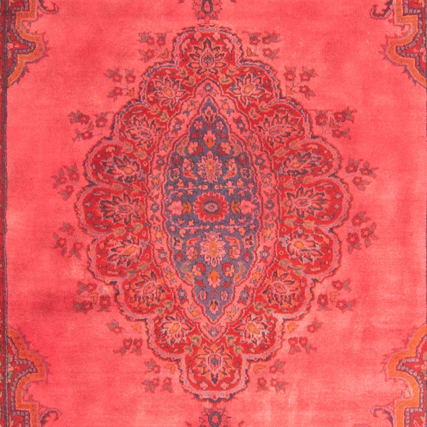 Tappeto Persero - Classico - 197 x 126 cm - rosso chiaro