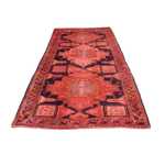Løper Persisk teppe - Nomadisk - 345 x 125 cm - lys rød