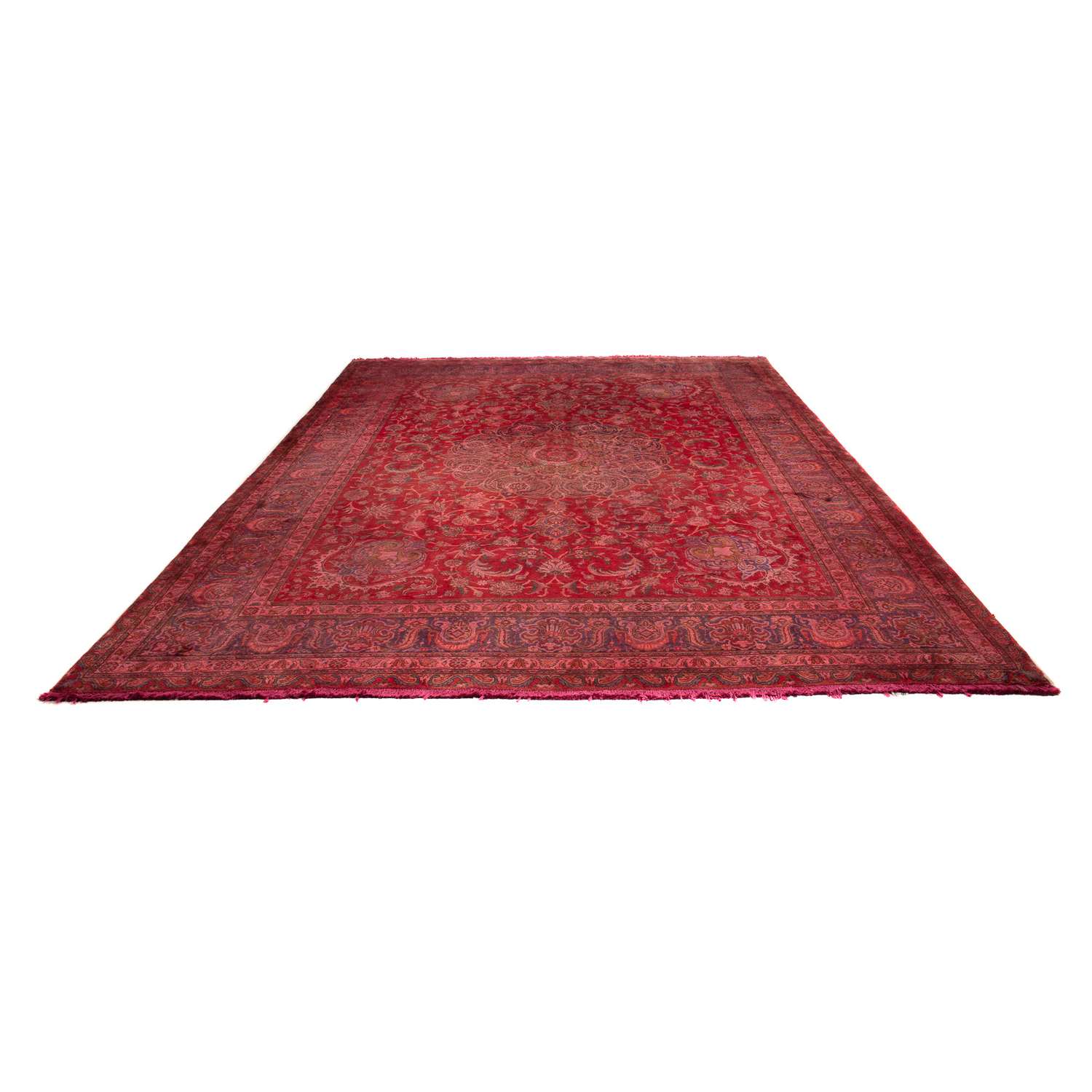 Persisk tæppe - Classic - 399 x 295 cm - mørkerød