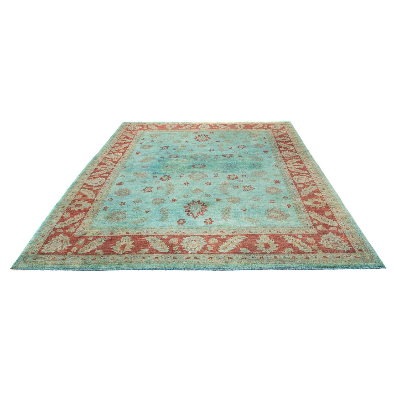 Tapis Ziegler - 310 x 226 cm - bleu