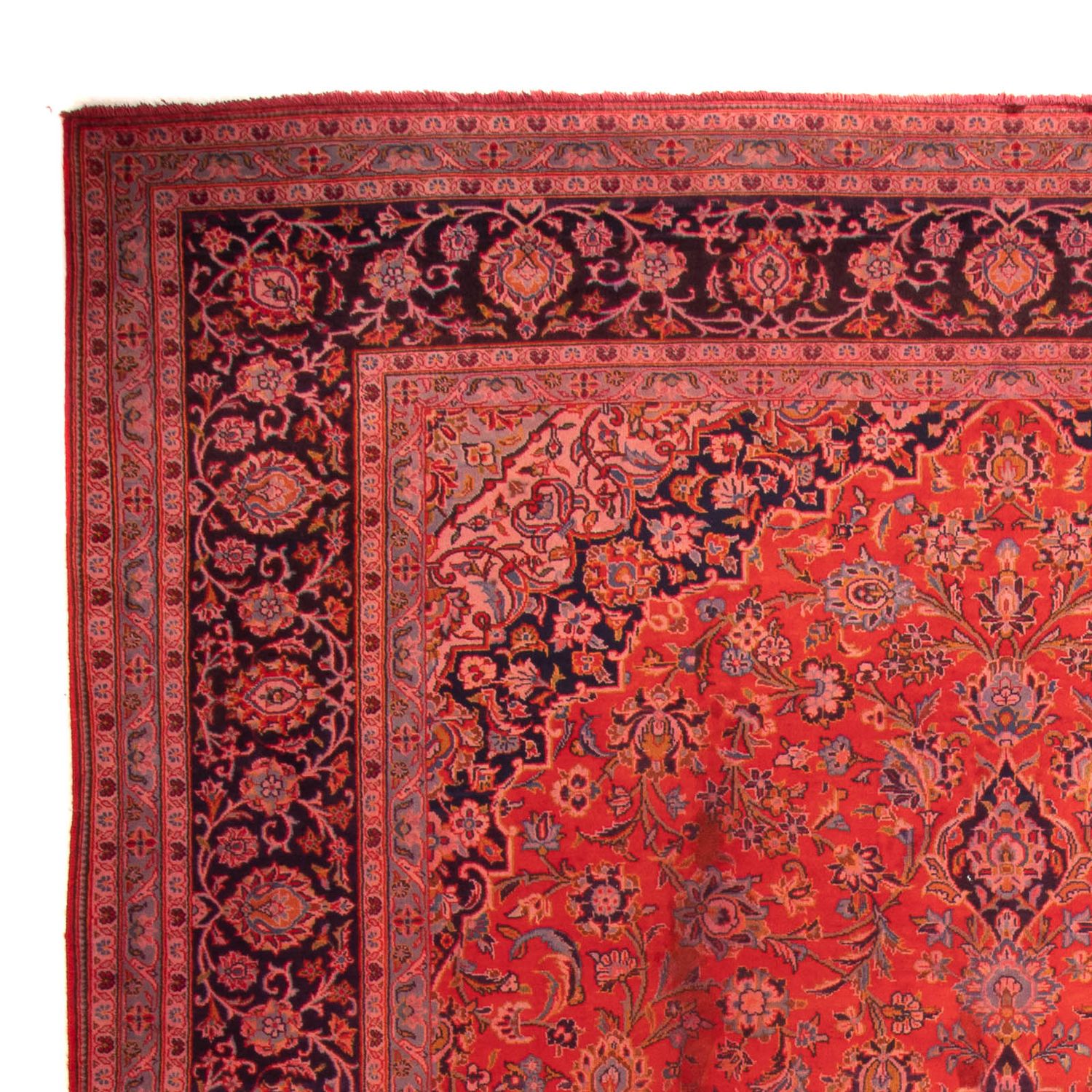 Tappeto Persero - Keshan - 390 x 250 cm - rosso chiaro