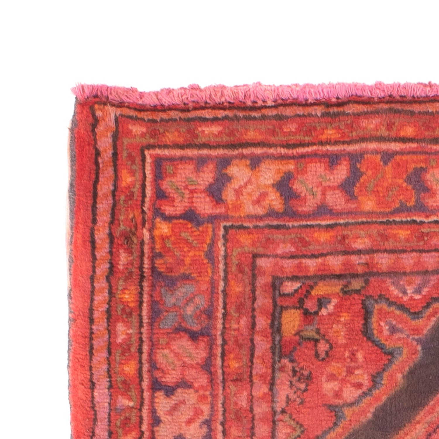 Tapis persan - Nomadic - 84 x 55 cm - rouge clair