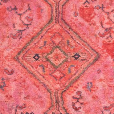 Tapis persan - Nomadic - 84 x 55 cm - rouge clair