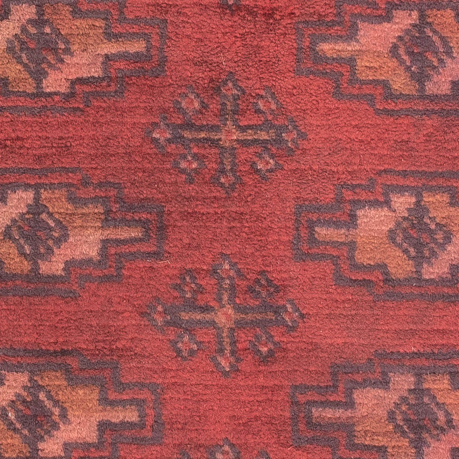 Alfombra Pakistani - 86 x 60 cm - rojo oscuro