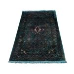 Tapis persan - Keshan - 130 x 63 cm - bleu clair