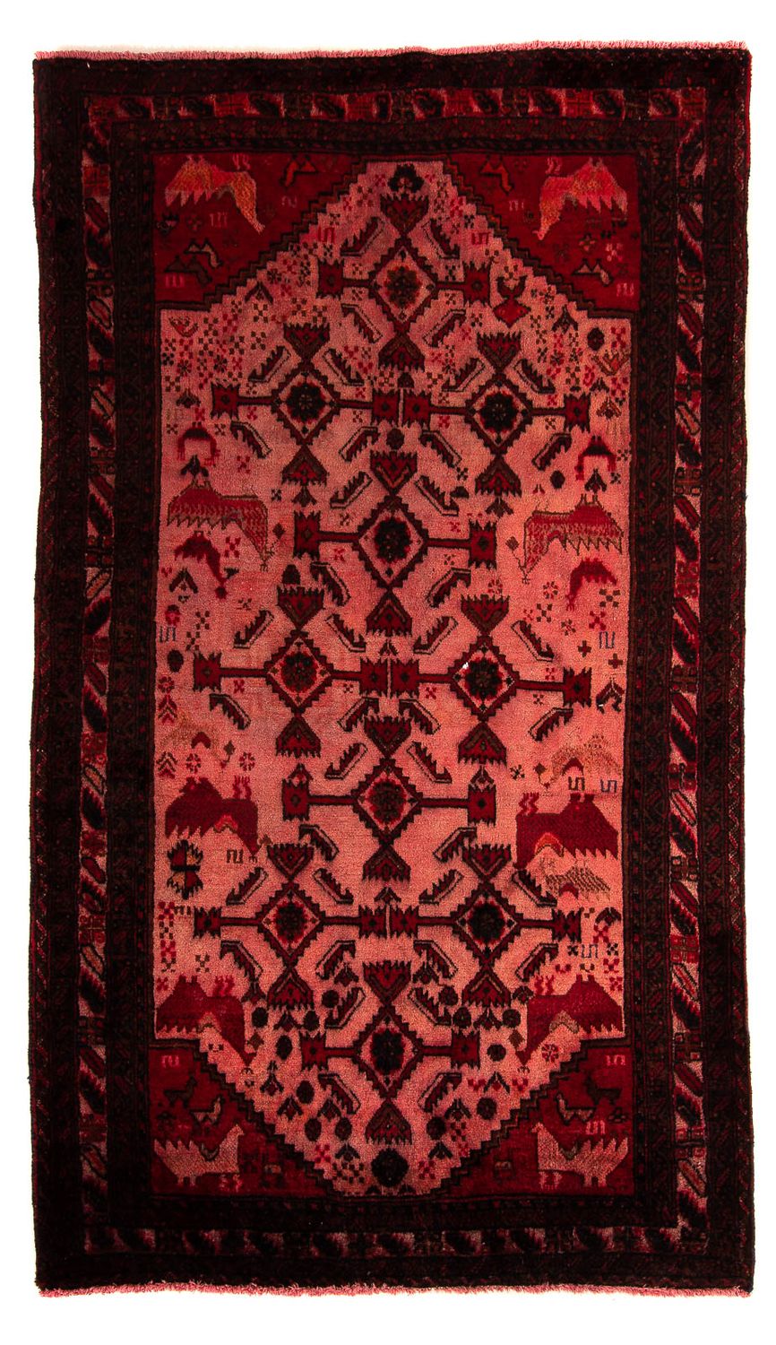 Baluch tapijt - 190 x 100 cm - licht rood